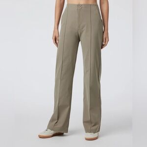 Vuori Wide Leg Pants in Olive